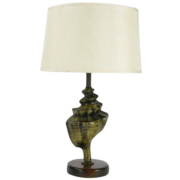 conch shell table lamp