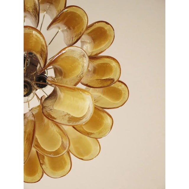 Vintage Italian Murano Chandelier, 1990 For Sale - Image 11 of 13
