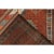 1950s Vintage Tribal Runner in Rust, Orange and Gray Pictorials, Geometric For Sale In New York - Image 6 of 6