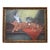 Signed Oil Painting of Three Cats, Cat Lover Wall Art, Framed Feline Portrait For Sale