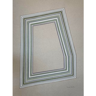 Contemporary Original Abstract Geometric Drawing 5 by Sarah Vaaler For Sale