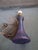 Glass Art Nouveau Peacock Iridescent Lamp - Loetz Witwe, Early 20th Century For Sale - Image 7 of 8