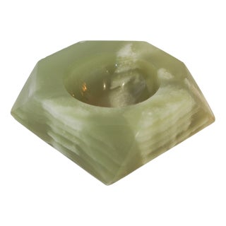 Ashtray in Onyx Catchall by Marmo Lusso For Sale