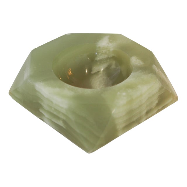 Ashtray in Onyx Catchall by Marmo Lusso For Sale