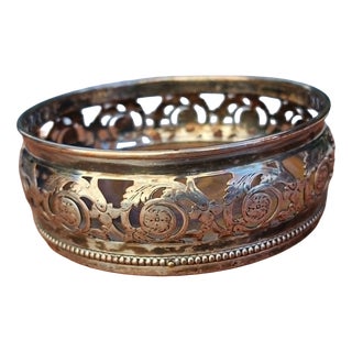 Art Nouveau Silver-Plated Champagne Coaster from WMF, 1890s For Sale