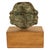 Ancient Pre-Columbian Olmec Hand-Carved Jade Face Mask Pendant 900-600 Bc Mexico For Sale In Portland, OR - Image 6 of 11