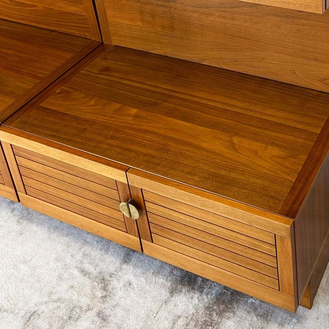 Ulferts Tibro Teak Wall Units from Ulferts Möbler, 1970s, Set of 2 For Sale - Image 4 of 18