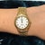 Vintage Rolex Cellini 6621 18k Yellow Gold White Dial Quartz Bracelet Watch For Sale - Image 9 of 9