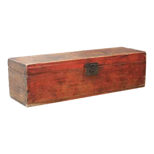 Antique Wood Weapon Box