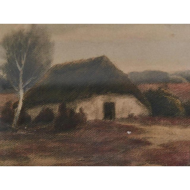 H. Schmidt, Mittag in Der Heide, Heliogravure under Glass, Framed For Sale - Image 6 of 12