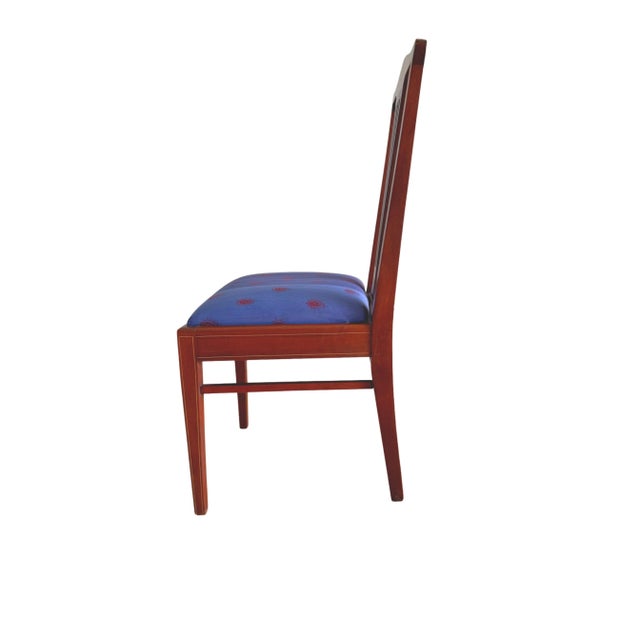 Set of 14 Antique Early 20th-Century Dining Chairs (12 Side Chairs + 2 Armchairs) For Sale - Image 9 of 11