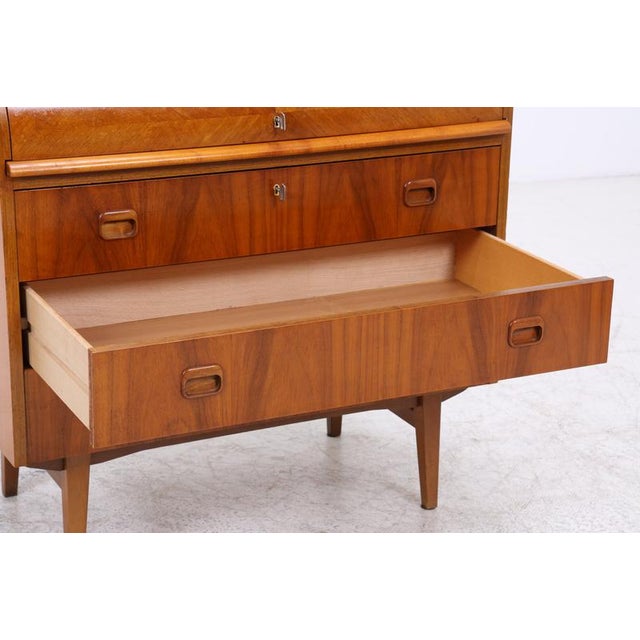 Mid-Century Secretary Writing Desk For Sale - Image 13 of 18