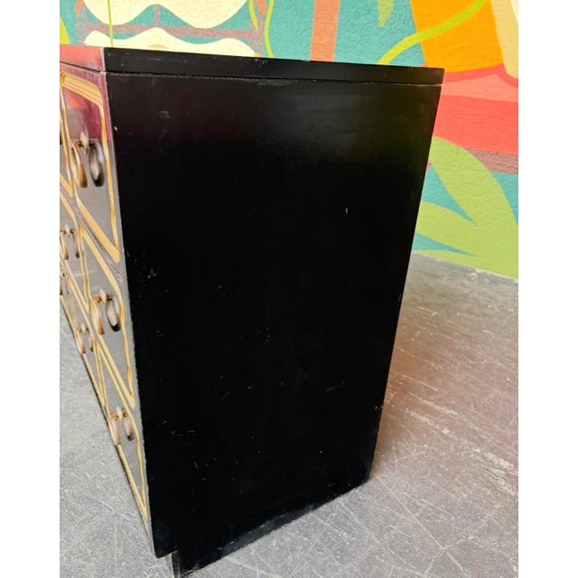 Wood Mid Century Dorothy Draper España Style Smallboy For Sale - Image 7 of 15