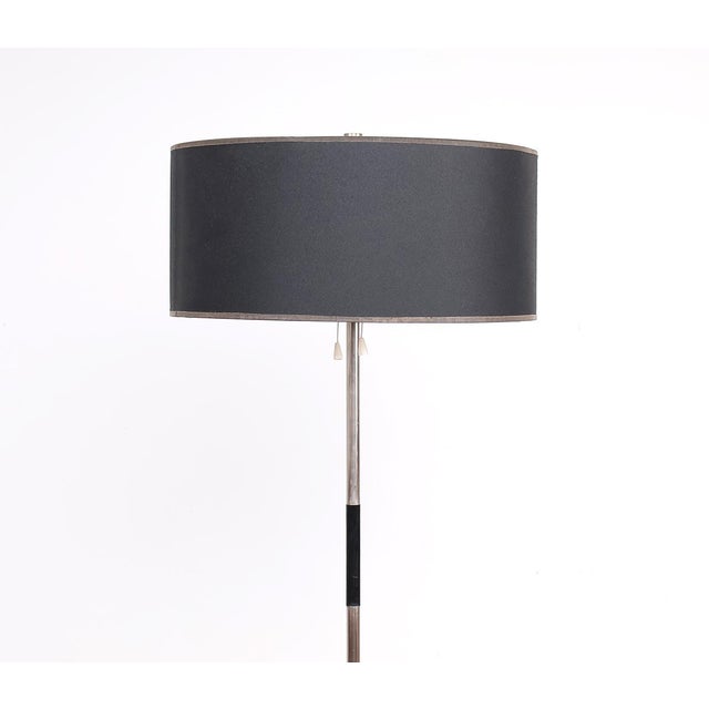 Vintage Metal Floor Lamp with Star Base, 1960s For Sale - Image 4 of 9