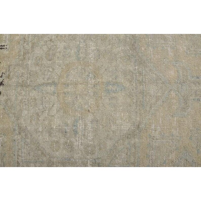 Textile Tan Colour Handmade Turkish Rug For Sale - Image 7 of 10