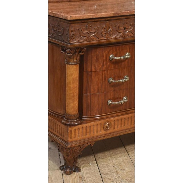 Antique Mahogany Dressing Chest, 1800s For Sale - Image 9 of 18