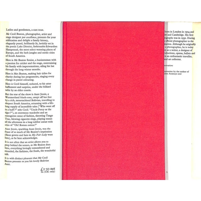 BEATON, Cecil [171] pp. Weidenfeld & Nicolson 1971 8 3/4" x 5 1/4" A characteristically witty family memoir from Beaton....