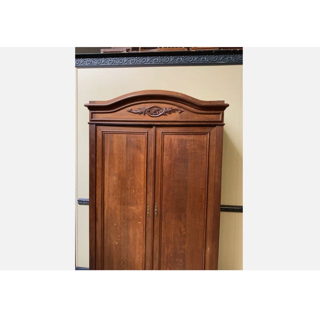 Antique Art Nouveau Wardrobe, 1900 For Sale - Image 4 of 11