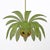 Metal Mid-Century Modern Palm Leaves Chandelier in Murano Glass and Brass from Maestri Muranesi, 2000 For Sale - Image 7 of 10