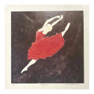 "Flight" by Louis Shields - Limited Edition Print From the Dancer Series, 2018, Framed
