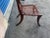 Wood Mid Century Modern Walnut Klismos Chair For Sale - Image 7 of 9