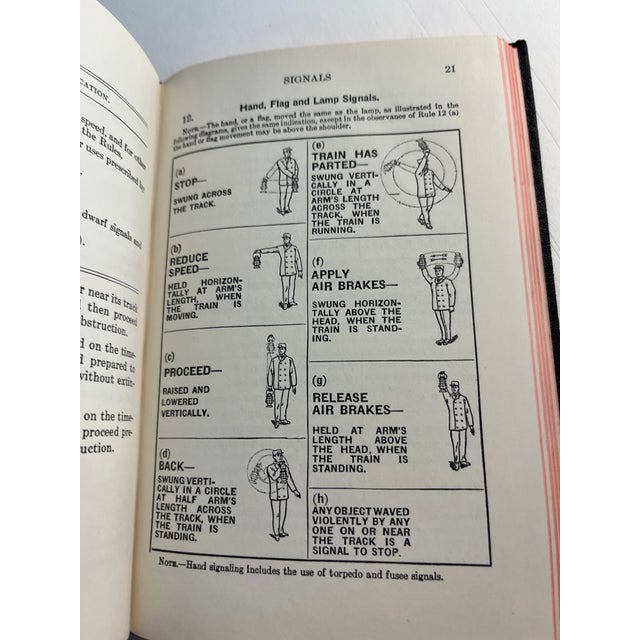 Paper 1937 New York Central System Rules Book For Sale - Image 7 of 9