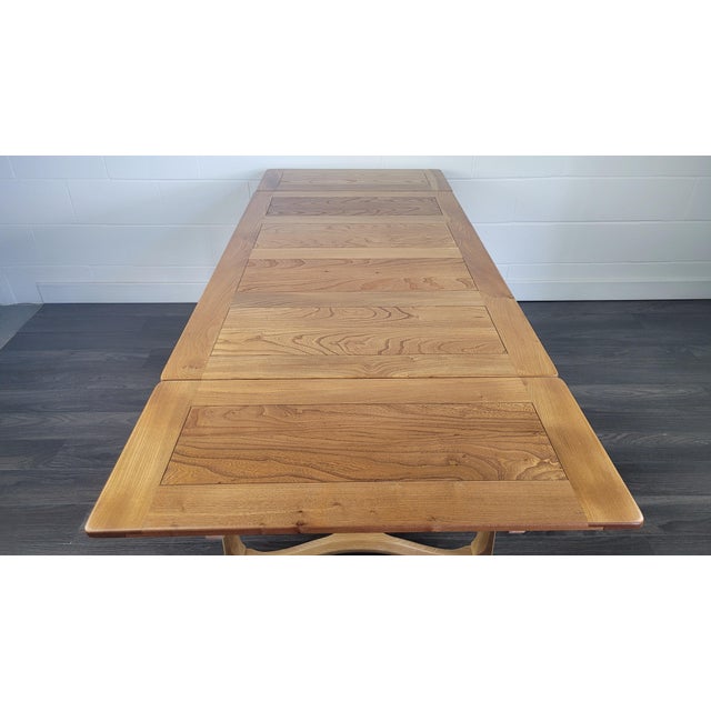 Brown Refectory Extending Dining Table by Lucian Ercolani for Ercol, 1960s For Sale - Image 8 of 18