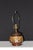 Brown Mid 20th Century Roberto Rigon Style Ceramic Lamp For Sale - Image 8 of 13