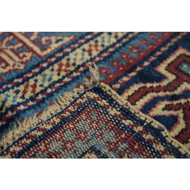 Antique Perpedil Rug 3'2'' x 4'3'' For Sale - Image 9 of 10