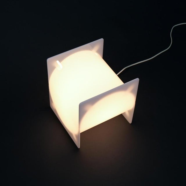 Acrylic Glass Lamp, 1970s For Sale - Image 4 of 18