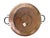 1960s Vintage Turkish Hand-Hammered Copper Cauldron Pot – Gaziantep Asim Kulluk – Wrought Iron Handles For Sale - Image 5 of 7