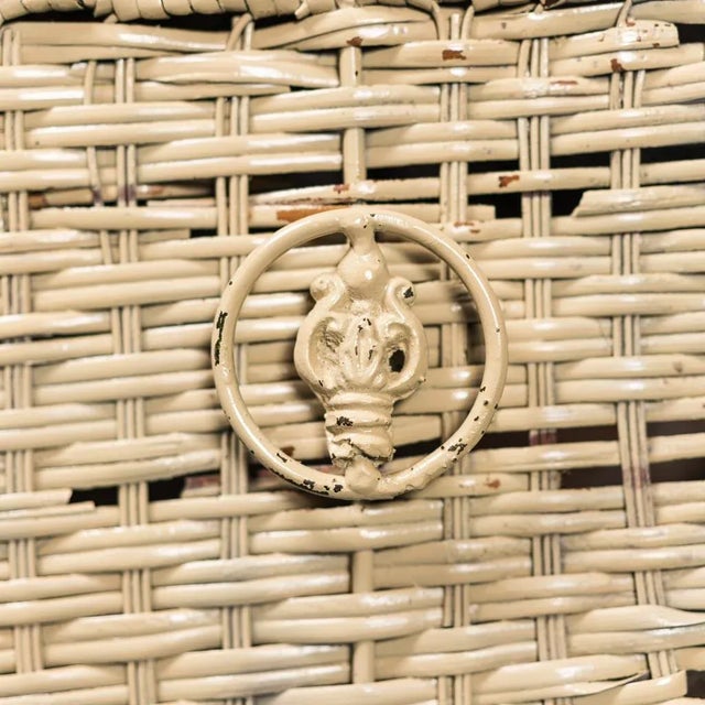 Vintage Wrought Iron Dressing Table, 1950s For Sale - Image 9 of 16