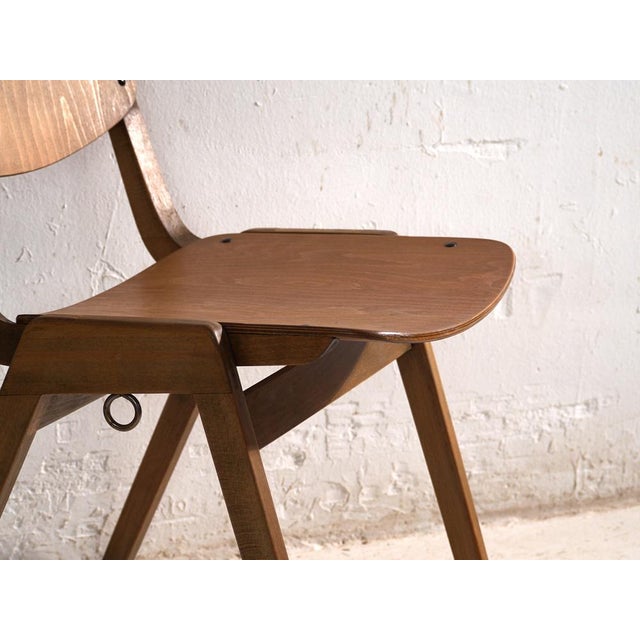 Vintage Dining Chairs from Thonet, 1950s. Set of 4 For Sale - Image 14 of 18
