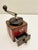 French Red Metal and Bakelite Coffee Grinder from Peugeot, 1940s For Sale - Image 11 of 12