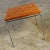 Mid-Century Modern Vintage Scandinavian Modern Rosewood & Chrome Minimalist End Table by Knud Joos for Jason Mobler For Sale - Image 3 of 13
