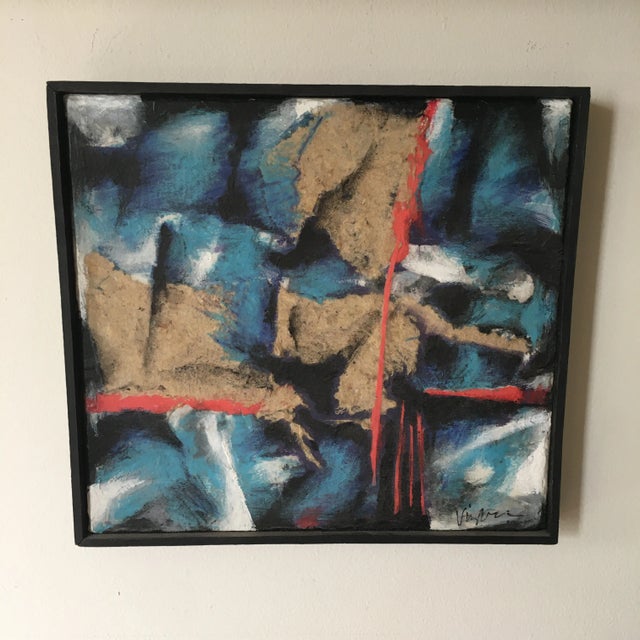 Abstract Expressionist Painting by Milda Vizbar For Sale In New York - Image 6 of 6