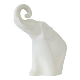 1960s Art Nouveau Royal Haeger Ceramic Elephant Figurine/Sculpture For Sale