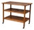 Brazilian Modern Bar Cart With Adjustable Shelves in Hardwood, Peter Kraft, 1960s For Sale