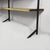 Mid-Century Modern Italian Bookcase in Wood, Brass and Black Metal, 1960s For Sale - Image 11 of 14