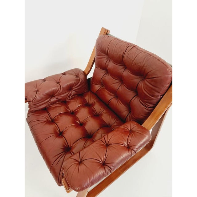 Scandinavian Easy Chairs by Carl-Henrik Spark for Ulferts Sweden, 1970s, Set of 2 For Sale - Image 6 of 11