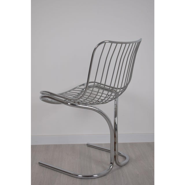 Metal Vintage Chairs by Gastone Rinaldi, 1970, Set of 8 For Sale - Image 7 of 14