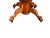 Wood Antique Lion Head Round Oak Dining Table For Sale - Image 7 of 11
