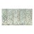 Mint Green Chinoiserie Mural | 5-Panel Hand-Painted Floral & Bird Wallpaper For Sale
