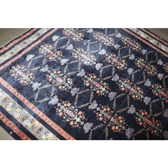 Textile Stunning Persian Kashkuli Wool Rug Rug For Sale - Image 7 of 12