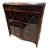 1940's Maddox Furniture Mahogany Two Door Bookcase/Cabinet For Sale