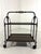 Black Brutalist Wrought Iron Folding Serving Trolley, 1960s For Sale - Image 8 of 15
