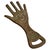 Black Hand Shaped Bottle Opener in Patinated Sand Cast Iron, 1940s For Sale - Image 8 of 8