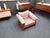 High-quality armchair by A. Mikael Laursen. Solid teak frame with original leather cushions. The armchair was manufactured...