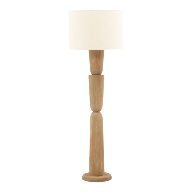 Minimalist Stacked Floor Lamp For Sale