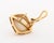 Modernist Mabe Pearl and Diamond 14k Yellow Gold Earrings For Sale In New York - Image 6 of 6